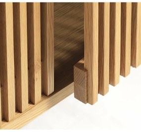 TV stolík v dekore duba v prírodnej farbe 143x55 cm Tiber – Unique Furniture