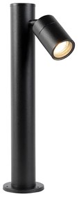 Vonkajšia lampa čierna 45 cm nastaviteľná IP44 - Solo