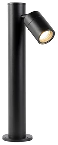 Vonkajšia lampa čierna 45 cm nastaviteľná IP44 - Solo