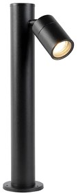 Vonkajšie svietidlo čierne 45 cm nastaviteľné IP44 - Solo