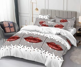 Obliečky z mikrovlákna LIPSY biele Rozmer obliečky: 70 x 80 cm | 140 x 200 cm