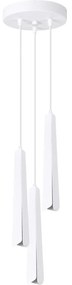 Sollux SL.1398 - Luster na lanku PRYSM 3xG9/8W/230V biela