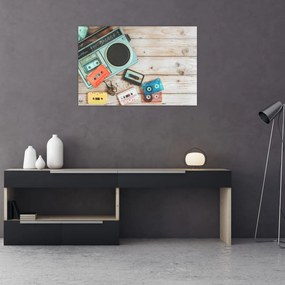 Obraz - Retro rádio (90x60 cm)