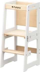Učiaca veža 3v1 Mooby 35 naturálna / biela