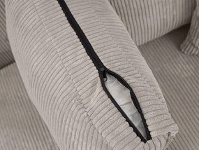 Béžová sedacia súprava do U SMART COSARO 295x140 cm