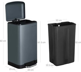 Odpadkový kôš 30 l LTB01GS