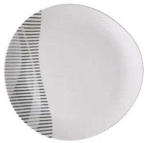 24-dielna jedálenská súprava, pestrofarebná, porcelán