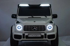 Elektrické autíčko Mercedes G63 AMG 4x200W XXL - biele