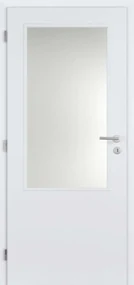 Doornite Interiérové dvere 2/3 sklo 70 L, 746 × 1983 mm, lakované, ľavé, biele, presklené