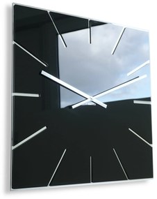 Nástenné hodiny Exact Flex z119-1-0-x, 50 cm, čierne