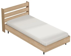 Jednolôžková posteľ 100 cm Onaferra 13 (bez roštu) (orech). Vlastná spoľahlivá doprava až k Vám domov. 1106432