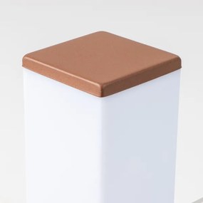 Brilagi - Vonkajšie svietidlo s 2 zásuvkami SCHUKO NOVA 1xE27/15W/230V 40 cm IP44 hnedé