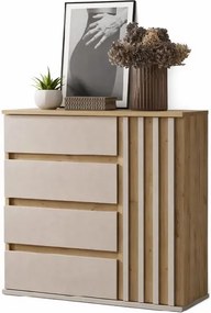 PREDSIEŇOVÁ STENA ESTER KAŠMÍR + DUB ARTISAN 120 cm