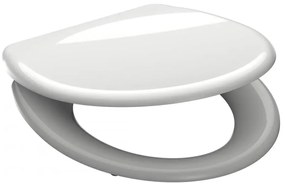 Schütte 82300-A - WC sedadlo WHITE SoftClose duroplast