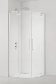 Sprchový kút čtvrtkruh 90x90 cm SAT TGD NEW SATTGS90BT