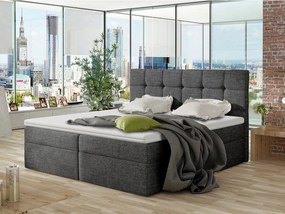 Manželská posteľ Boxspring Kennedy (140x200) (Muna 10). Vlastná spoľahlivá doprava až k Vám domov. 1059304