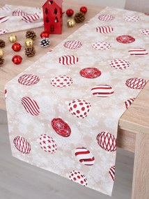 Vianočný behúň Ozdobený sen - 40 × 180 cm