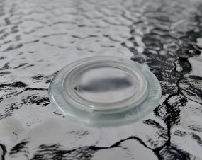 TRENDIE Záhradný stôl so sklom 120x70cm