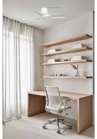 FARO 33826-1TW - LED Stm. str. vent. HEY TUB S LED/10W/230V biela pr. 90 cm + DO