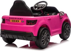 LEAN CARS Elektrické autíčko Land Rover Discovery DLS-K06 ružové