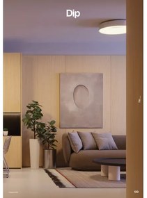 Redo 01-3941 - LED stropné svietidlo DIP LED/40W/230V pr. 62,4 cm biela