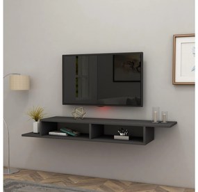 Závesný TV stolík Tuloli (antracit) . Vlastná spoľahlivá doprava až k Vám domov. 1095086