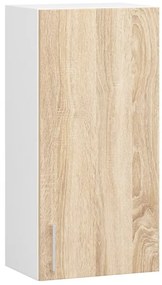 Horná kuchynská skrinka LIMA W40 D1 H720 biela / dub sonoma