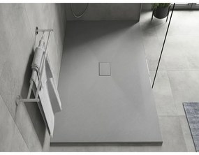 Mexen Hugo, SMC obdĺžniková sprchová vanička 200 x 100 cm, šedá, 42611020