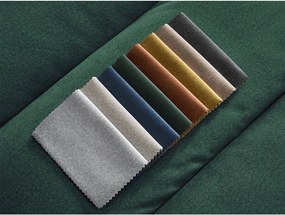 Zelená zamatová podnožka Sierra – Bobochic Paris