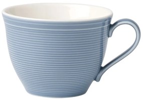 Bielo-modrá porcelánová šálka na kávu Villeroy &amp; Boch Like Color Loop, 250 ml