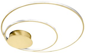 Toolight - LED stropné svietidlo + diaľkové ovládanie APP803-C, zlatá, OSW-09752