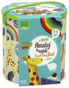 Vilac – drevená hra Hmataj a nájdi