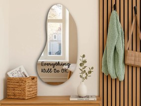 Nálepka na zrkadlo S17 – Everything Will Be OK.