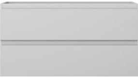 Mexen Orio, kúpeľňová skrinka 90 cm, 2 zásuvky, sivá matná, 91A10-09047-2-BFF62