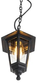 Závesné svietidlo pre exteriér čierne - New Haven