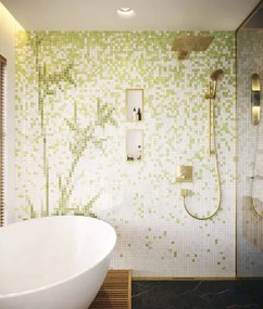 Hansgrohe Raindance E, hlavová sprcha 300 1jet so sprchovým ramenom, leštený vzhľad zlata, HAN-26238990