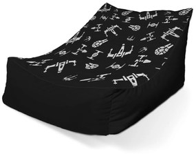 Sablio Sedací vak Lounge Star Wars Vesmírne lode Pattern - 120 x 100 x 80 cm