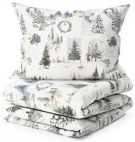 Bavlnené obliečky WINTER WHISPER farebné Rozmer obliečky: 70 x 90 cm | 140 x 200 cm