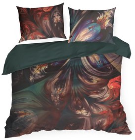 MAKOSATÉNOVÉ OBLIEČKY EVA MINGE ASTRAL 200X220 CM, 2 KS 70X80 CM VZOROVANÉ