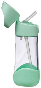 Fľaša na pitie so slamkou 450 ml - spearmint