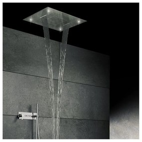 STEINBERG 390 horná sprcha Sensual Rain s LED osvetlením, 800 x 600 mm, 3jet, leštená nerezová oceľ, 3906832