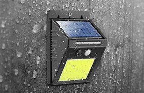 ISO 8814 Nástenné solárne svietidlo s pohybovým senzorom - 48 LED COB