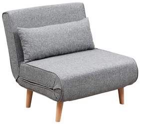Kreslo Folde Single Light Grey