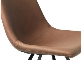 Dizajnová barová stolička Claudia svetlohnedá