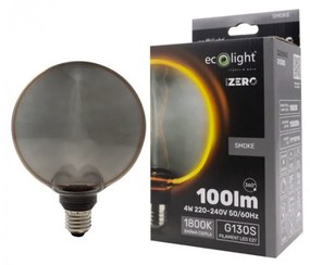 ECOLIGHT Dekoratívna LED žiarovka E27 4W 100lm G130 - rada ZERO