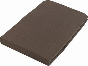 XXXLutz NAPÍNACIA PLACHTA, džersej, hnedá, 100/200 cm Esposa - Obliečky & plachty - 007960002803