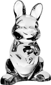 Crystal Bohemia KRÁLIK sklenená figúrka
