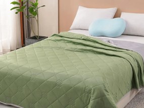 Chladiaca letná prikrývka ELARIA, zelená Rozmer: 200 x 220 cm