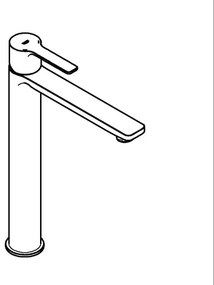 GROHE 23405001 - Umývadlová batéria LINEARE, veľkosť XL, lesklý chróm