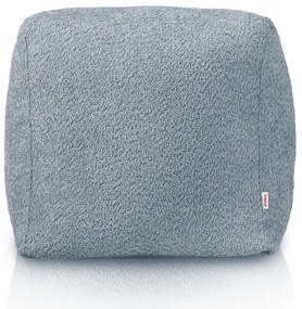 Taburetka Boucle modrá